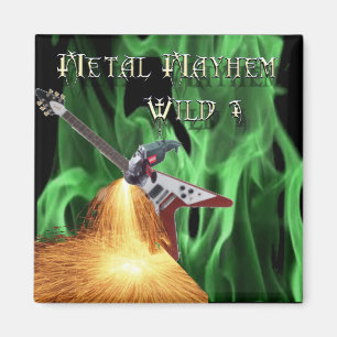 40 Rock Metal Mayhem Show Magnet