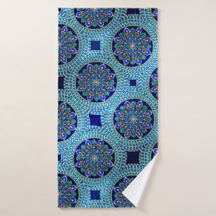 40 Serviettes Royal Blue Bath