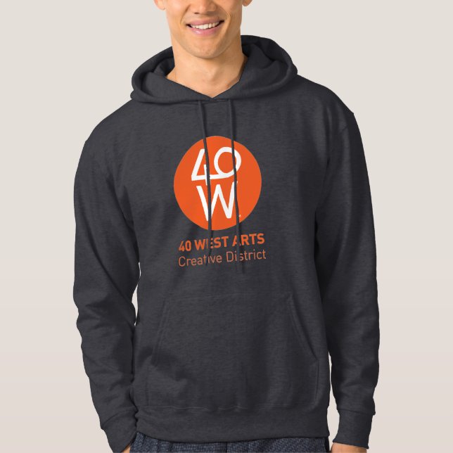 40 West Arts Unisex Hoodie (Front)