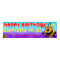 40"x12" GiggleBellies BeeWee Birthday Banner