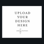 40" x 50" Extra Large Poster - Landscape<br><div class="desc">Customize your card in Templett. After you are done editing,  download your file in a JPG format (don't forget to turn on the bleed option). Upload your design here by clicking on the blue "Personalize" button.</div>