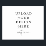 40" x 50" Extra Large Poster - Landscape<br><div class="desc">Customize your card in Templett. After you are done editing,  download your file in a JPG format (don't forget to turn on the bleed option). Upload your design here by clicking on the blue "Personalize" button.</div>