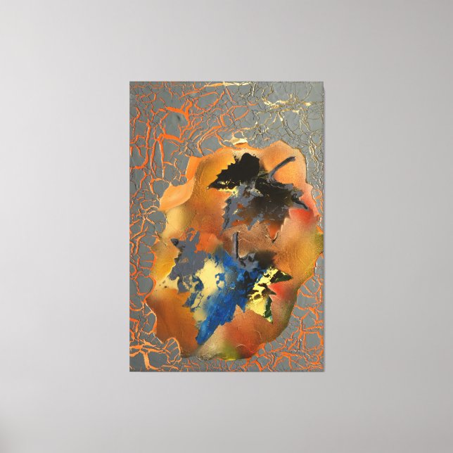 40" x 60"  foglie morte canvas print (Front)