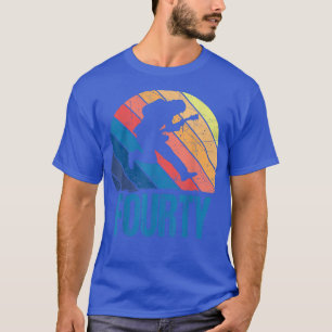 40 Year Old 40th Birthday Man Guitar Player Guita T-Shirt