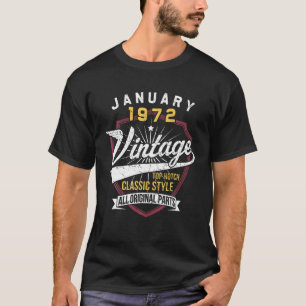 40 Year Old Gift Made In February 1982 Vintage 40T T-Shirt