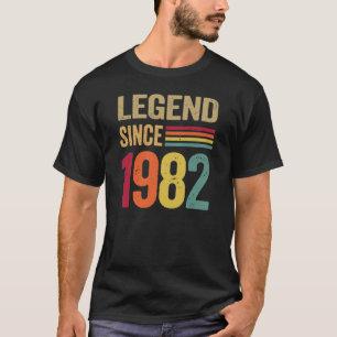40 Year Old Gifts Legend since 1982 - 40th B-Day T-Shirt