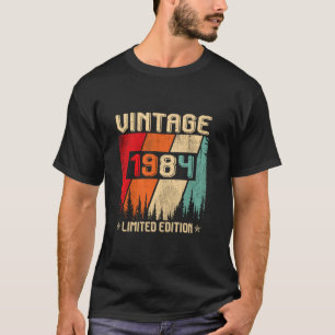 40 Year Old Vintage 1984 Limited Edition 40th Birt T-Shirt