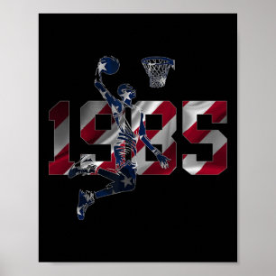 40 Years 1985 Sketll 40th Birthday Poster
