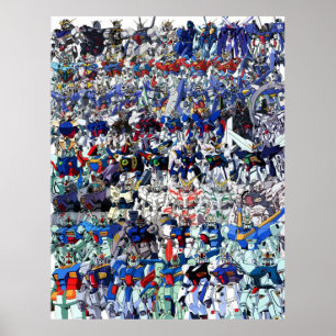 40 years of Gundam Poster