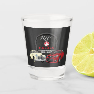 40 years of Holden Manufacturing in Australia T-Sh Shot Glass