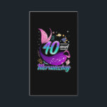40 Years Old Mermaid 40th Birthday Wife Girlfriend Business Card<br><div class="desc">40 Years Old Gift for Mermaid 40th Birthday Wife Girlfriend.</div>