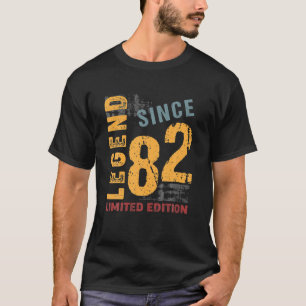 40 Years Old Vintage 1982 40Th Birthday Decoration T-Shirt