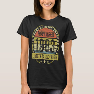 40 Years Old Vintage November 1983 40th Birthday T-Shirt