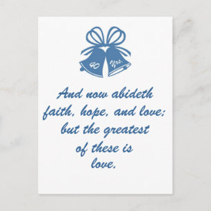40 Years, Wedding Anniversary Postcard