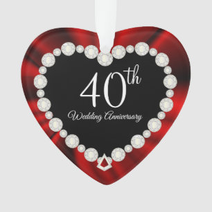 40e anniversaire du Mariage de Ruby Conception