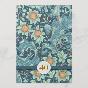 40e anniversaire mariage invitations