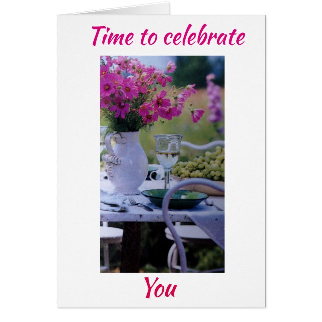 40e ANNIVERSAIRE SOUHAITE POUR ELLE (Devant)