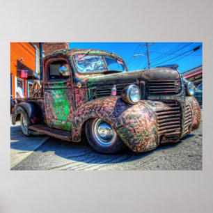 40's Dodge Rat Truck Poster