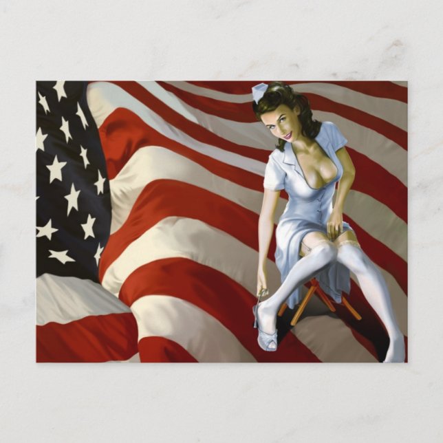 40's Pinups, Postcard (Front)