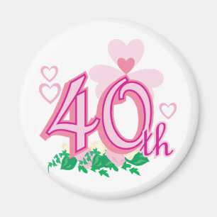 40th anniversary magnet