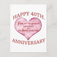 40th. Anniversary