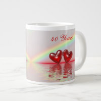 40th Anniversary Ruby Hearts
