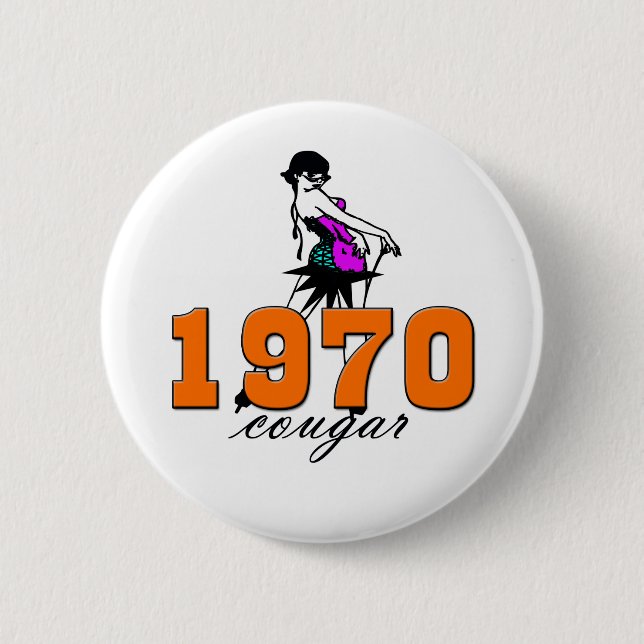 40th Birthday 2 Inch Round Button (Front)