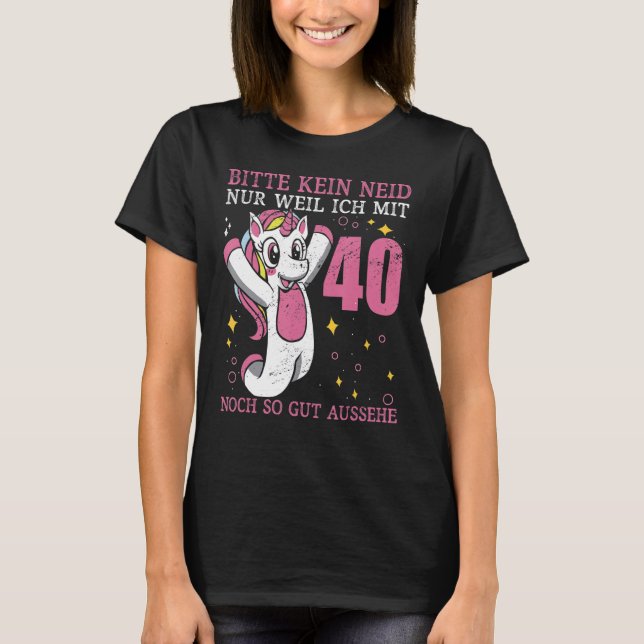 40th birthday  40th T-Shirt (Front)