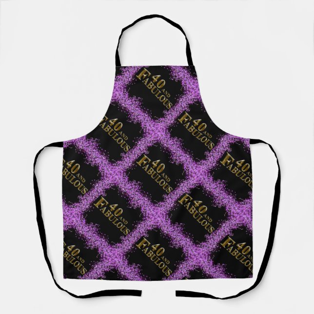 40th Birthday  Apron (Front)