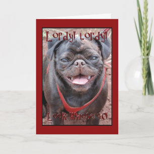 40th Birthday Card