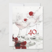 40th birthday celebration party major CUSTOMIZE