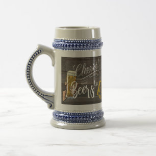 40th Birthday, Cheers and Beers,Party Favour Beer Stein