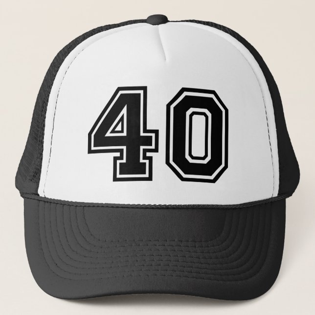 40th Birthday Classic Trucker Hat (Front)
