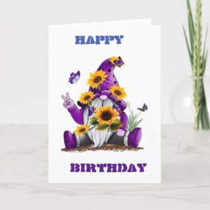 **40th BIRTHDAY** DON'T WORRY BE "HAPPY" Card