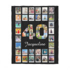 40th Birthday Family Photo Collage 47 Photographs