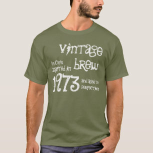 40th Birthday Gift 1973 Vintage Brew T-Shirt