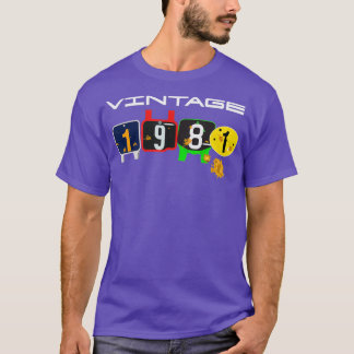 40th Birthday Gift for Motocross Racer born in T-Shirt