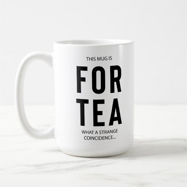 40th Birthday gift Funny Tea Mug for Tea Drinker  (Left)