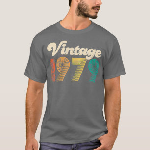 40th Birthday Gift - Vintage 1979 Women Men T-Shirt
