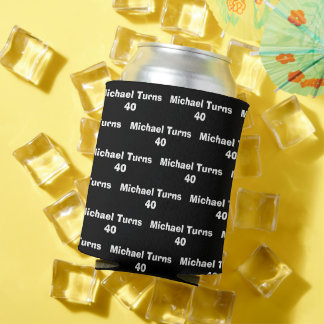 40th Birthday Gifts For Him Personalized Koozie