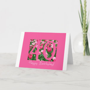 40th birthday greeting card