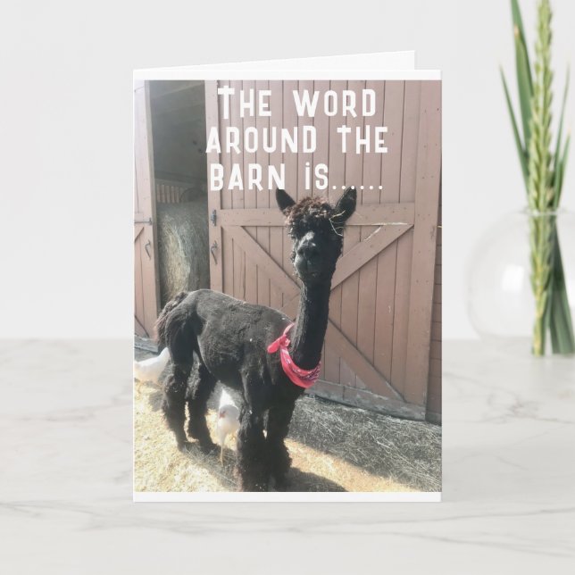 "40th BIRTHDAY??? JUST CAN'T BELIEVE IT Card (Front)