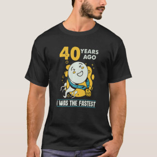 40th Birthday Men Humour 40 Years Ago I Was The Fa T-Shirt