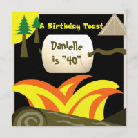 40th Birthday Party and Marshmallow Toast