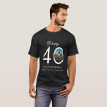 40th Birthday Photo Shirt<br><div class="desc">40th Birthday Photo Shirt.</div>