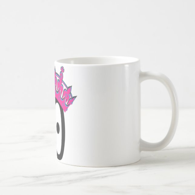 40TH Birthday Princess Coffee Mug (Right)