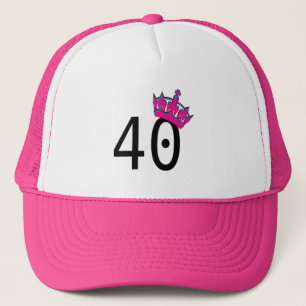 40TH Birthday Princess Trucker Hat