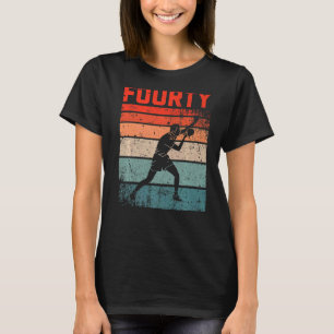 40th Birthday Retro Table Tennis 40 Years Old Man T-Shirt