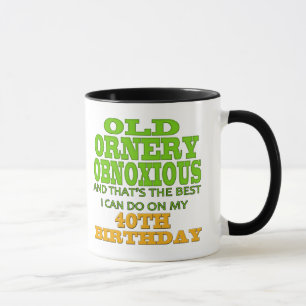 40th Birthday T-shirts and Gifts Mug