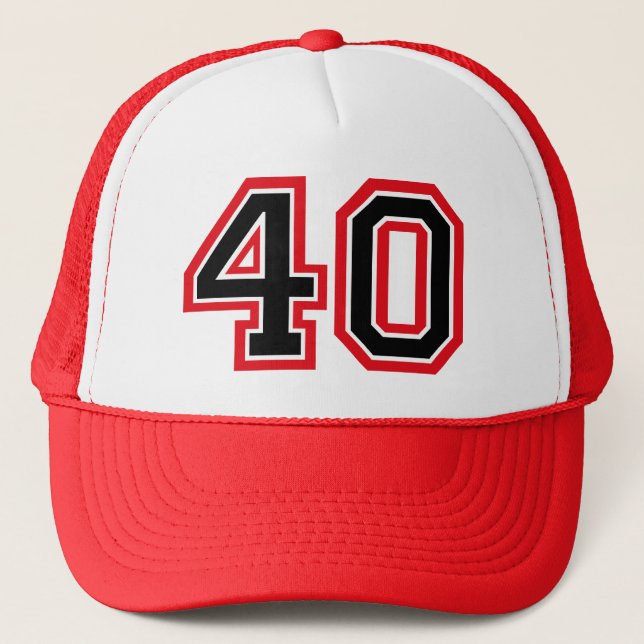 40th Birthday Trucker Hat (Front)